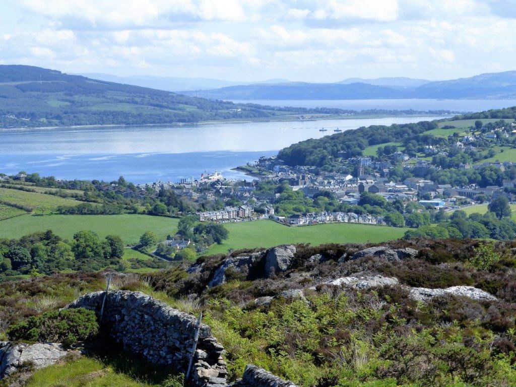 Rothesay from Barone Hill